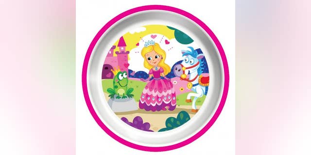 The colorful Platex childrens plates and bowls were recalled due to a choking hazard.