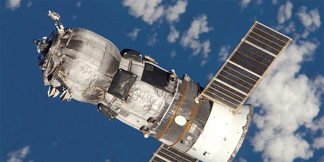 The Progress is a Russian expendable freighter spacecraft used to supply the International Space Station.