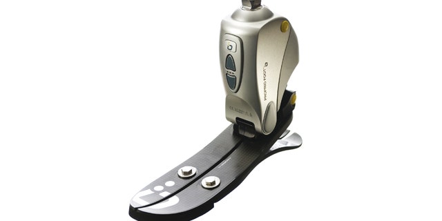 The microprocessor-powered Proprio foot is one example of a high-tech prosthetic that is giving TSA workers trouble.