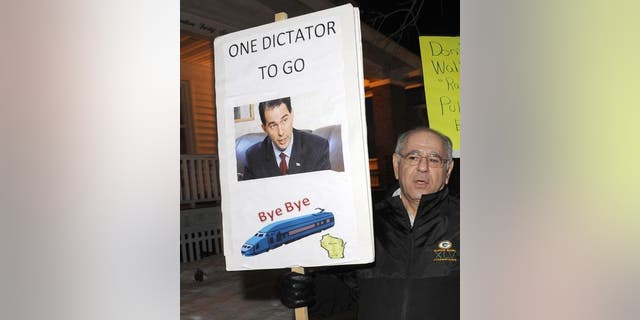 Wisconsin Protester