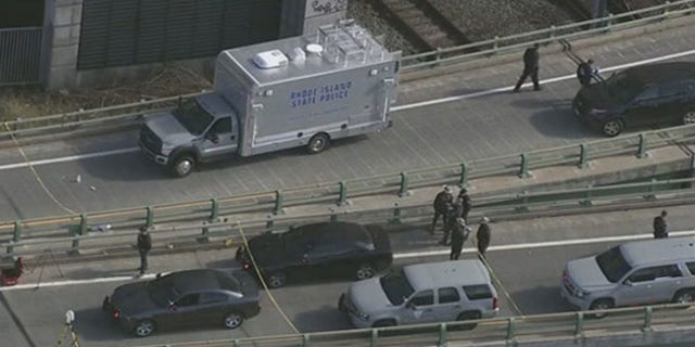 A chase of a pickup truck following the hijacking of a police cruiser in Providence Thursday left one dead and one injured.