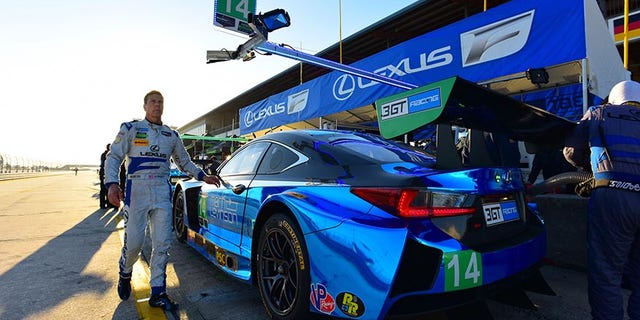 Pruett will try for one last trip to victory lane in the Lexus RC F on Jan 27-28.