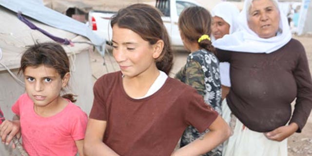 Rinda, 10, a Yazidi girl, was taken prisoner by ISIS and sold eight times to ISIS fighters.