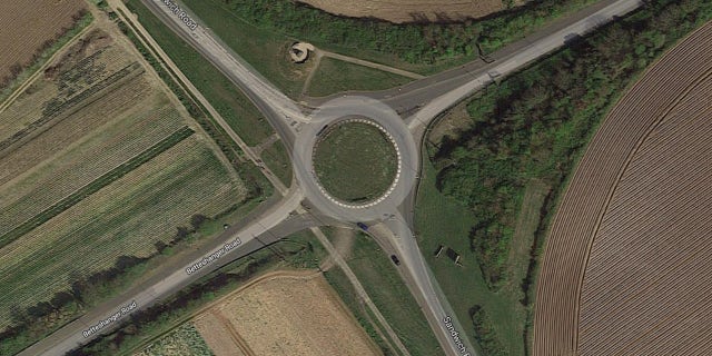 The accident occurred at a Deal roundabout that connects with Sandwich Road.