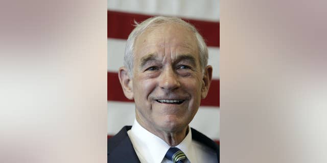 U.S. Rep. Ron Paul, R-Texas, speaks during a news conference at his newly opened Iowa campaign office, Tuesday, May 10, 2011, in Ankeny, Iowa. (AP Photo/Charlie Neibergall)