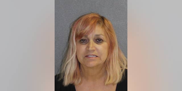 Tetley's most recent mugshot after she was arrested on Thursday and charged with first-degree murder with a firearm.