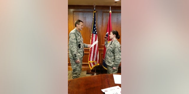 Disciplinary actions were announced Wednesday after three Tennessee Air National Guard airmen filmed a re-enlistment oath ceremony that involved a dinosaur hand puppet.