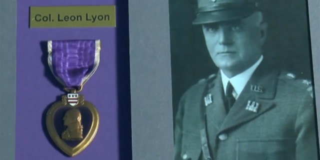 Colonel Leon Elie Lyon earned the Purple Heart for his service in World War I.