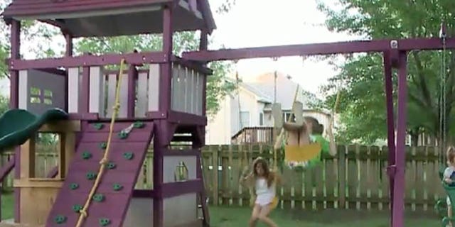 Marla Stout says there is nothing wrong with having a purple swing set, but her homeowner's association disagrees.