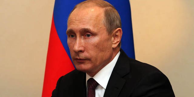 June 24, 2014: Russian President Vladimir Putin is shown in Vienna, Austria.