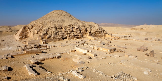 File photo - the collapsed pyramid of Pharaoh Unas in Saqqara - the tomb of Ptahmes is located near the pyramid (iStock)