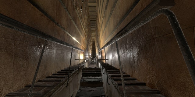The Grand Gallery of the Great Pyramid