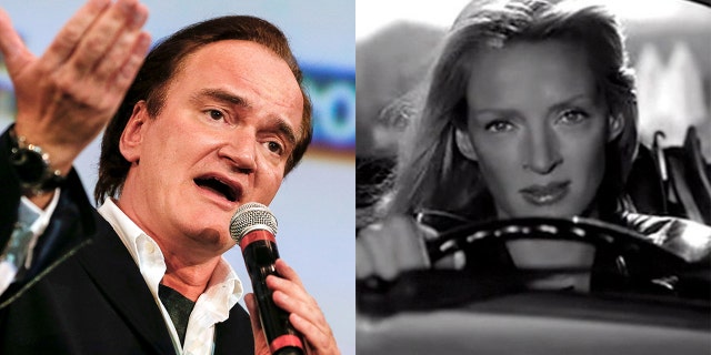 Quentin Tarantino said he did not force Uma Thurman to drive a car in a stunt-gone-wrong in the 2003 film "Kill Bill."