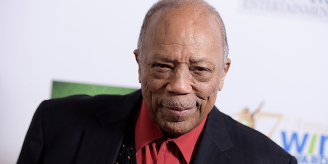 Feb. 10, 2016. Quincy Jones arrives at the 17th Annual Womens Image Awards held at Royce Hall, in Los Angeles.
