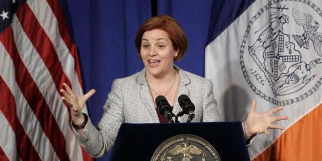 New York City Council Speaker Christine Quinn