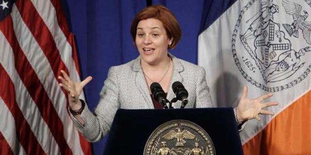 New York City Council Speaker Christine Quinn