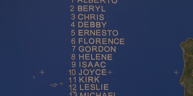 The World Meteorological Organization announced the names for this year’s tropical storms and hurricanes in April.