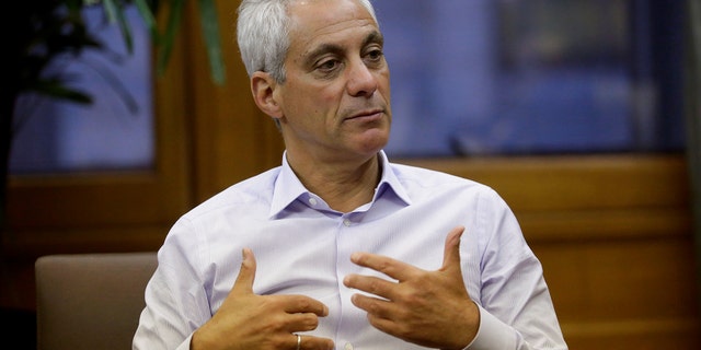Chicago's Fraternal Order of Police organized a unified public demonstration against Mayor Rahm Emanuel, who the FOP calls “anti-police.”