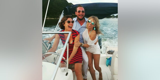 Ramona Singer, right, with "Real Housewives of New York" cast member LuAnn de Lesseps, left.