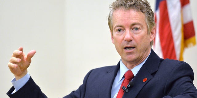 Nov. 21, 2014: Kentucky Senator Rand Paul speaks to the Chase Federalist Society at Northern Kentucky University