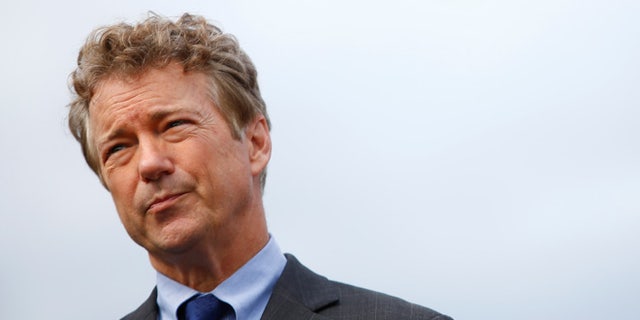 U.S. Senator Rand Paul (R-KY) and other members of the House Freedom Caucus hold a news conference on Capitol Hill in Washington, U.S. March 7, 2017. REUTERS/Eric Thayer - RTS11VNS