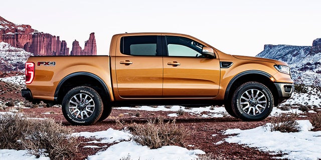 The 2019 Ranger remains a traditional body-on-frame pickup design.