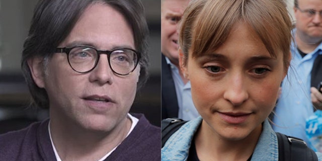 Keith Raniere (left) and his accused sidekick, "Smallville" actress Allison Mack, are also being accused of crimes related to the alleged self-help group NXIVM.