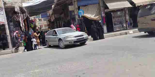 Raqqa under ISIS, where residents were forced to live under Shariah law