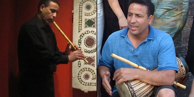 Shown here is musician Boujemaa Razgui.