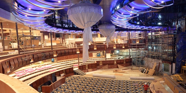 Symphony of the Seas is currently under construction in France.