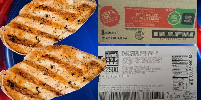 The ready-to-eat grilled chicken breast items were produced on March 29, 2017 and April 7, 2017.
