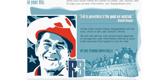 ReaganBook promises to offer a “platform for all freedom-loving Americans.”