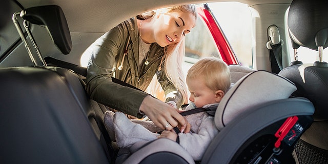Children should remain in a rear-facing car seat for "as long as possible," the AAP said.