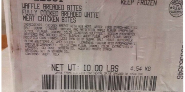More than 12,610 pounds of the product are affected by the recall.