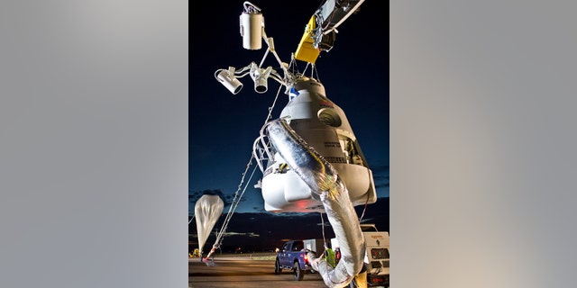 Skydiver To Attempt Record Breaking Supersonic Space Jump Oct 8 Fox News