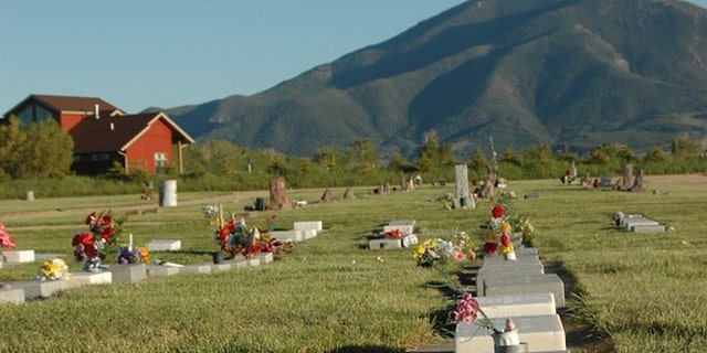 A cemetery in Red Lodge, Montana.