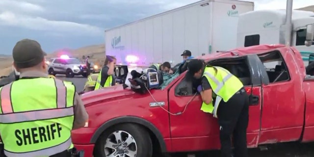 red truck