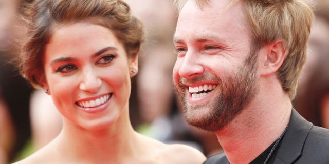 June 19, 2011. Singer Paul McDonald and actress Nikki Reed from the "Twilight" films arrive at the MuchMusic Video Awards in Toronto.