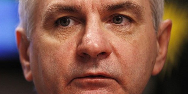 Sen. Jack Reed responds to a question at the Reuters Future Face of Finance Summit in Washington March 1.