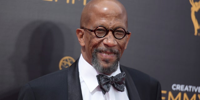 FILE - In this Sept. 10, 2016 file photo, Reg E. Cathey arrives at night one of the Creative Arts Emmy Awards at the Microsoft Theater in Los Angeles.
