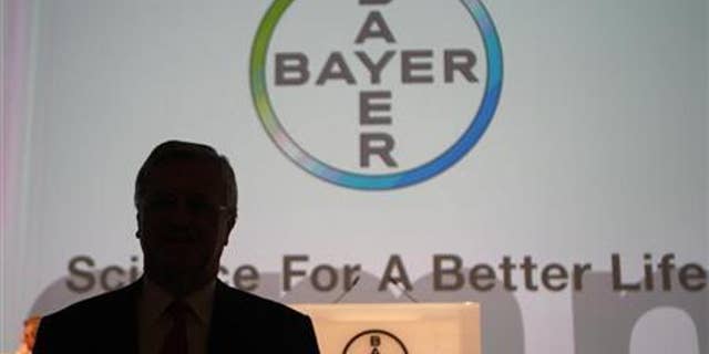 Werner Wenning, nominated Chairman of Supervisory Board of Bayer AG is silhouetted as he poses before the annual general meeting in Cologne April 27, 2012. REUTERS/Ina Fassbender