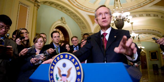 Bush tax-cuts are the priority for the lame-duck Congress, which returned Nov. 29. Senate Majority Leader Harry Reid, shown here Nov. 18 on Capitol Hill, has suggested that the Senate hold two votes: one on the Democratic plan confining the tax cut extension to the middle class, the other on Republican leader Mitch McConnell's plan to extend the cuts to everyone.