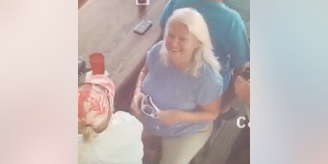 Lois Riess was seen at a restaurant befriending Pamela Hutchinson before killing the 59-year-old.