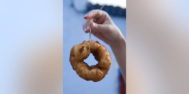 Sfenj or North African doughnut, cooked in oil