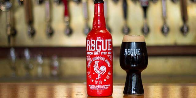Sriracha stout beer.