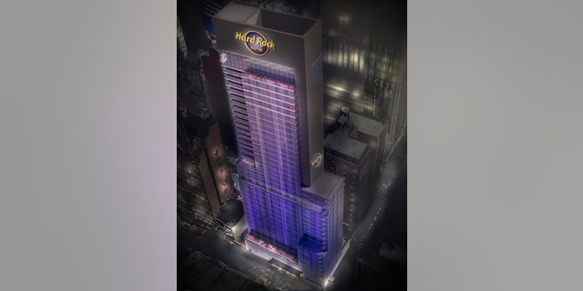 New York City's first Hard Rock Hotel will feature 445-rooms in the heart of Times Square.
