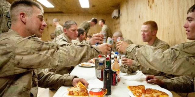 In nine years, Pizza4Patriots has shipped over 165,000 pizzas to troops overseas.