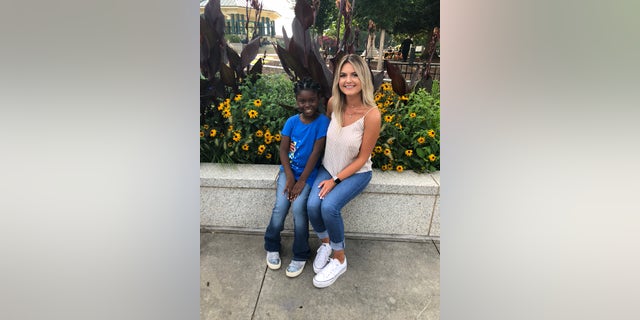 McGarity was laying by the pool when she saw Jaleah's dad carrying her motionless body from the pool.
