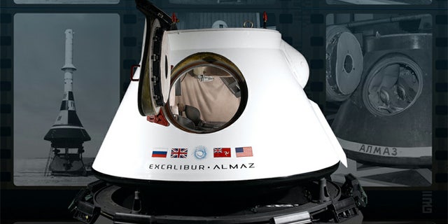 Excalibur Almaz's reusable return vehicle.