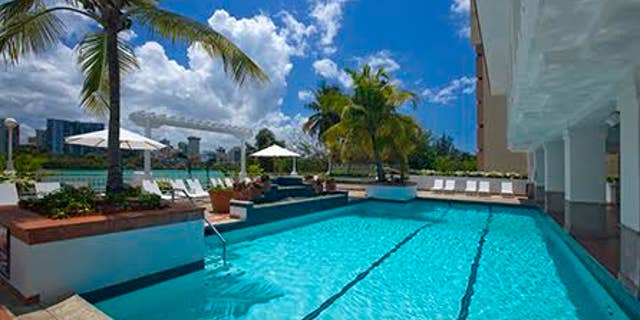 Enjoy a rum and coke poolside with some authentic Puerto Rican Bacardi rum.